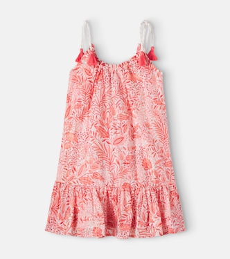 Billie printed cotton-blend dress | Poupette St Barth Kids