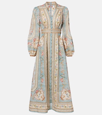 Midikleid Roselight aus Leinen | Zimmermann