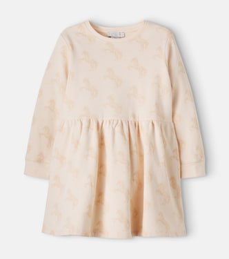 Printed cotton jersey dress | Stella McCartney Kids