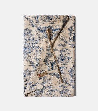 Glafira floral linen tablecloth | The House of Lyria