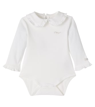 Baby Dovie ruffled cotton bodysuit | Donsje