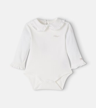 Baby Dovie ruffled cotton bodysuit | Donsje