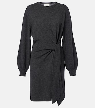 Abrielle gathered cashmere sweater dress | Lisa Yang