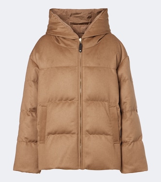 The Cube reversible camel hair puffer jacket | Max Mara