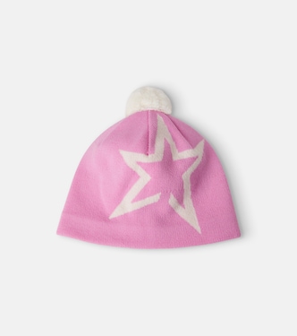 Bonnet en intarsia de laine | Perfect Moment Kids