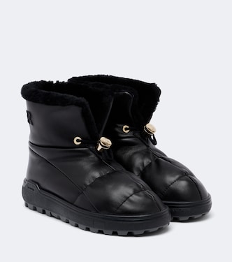 Botas de nieve Chamonix de piel | Bogner