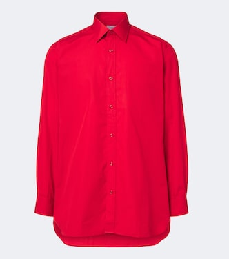 Camisa de popelín de algodón | Charvet