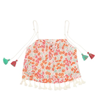 Mara floral top | Poupette St Barth Kids