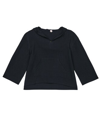 Sweat-shirt à capuche Nani en coton | The Row Kids