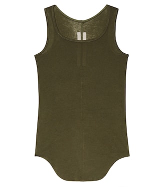 Cotton jersey tank top | Rick Owens Kids