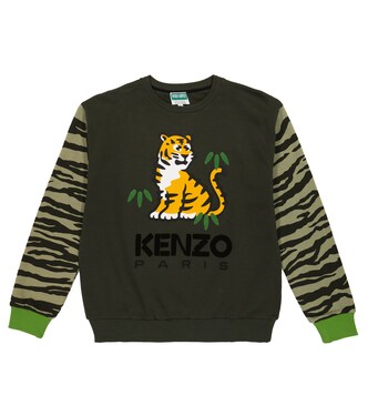 Besticktes Sweatshirt aus Baumwolle | Kenzo Kids