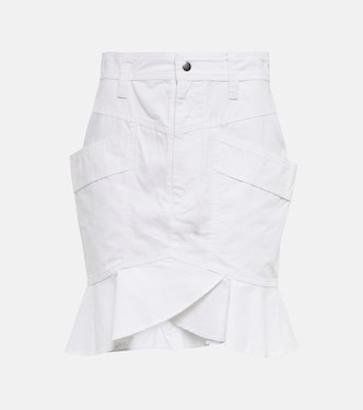 Falda Regane de algodón con volantes | Marant Etoile