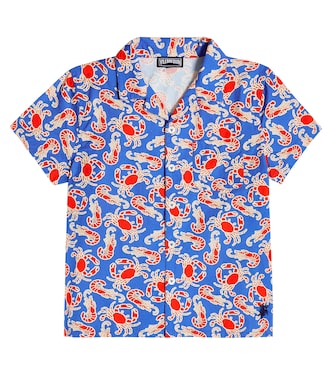 Chemise Geres imprimée en coton | Vilebrequin Kids