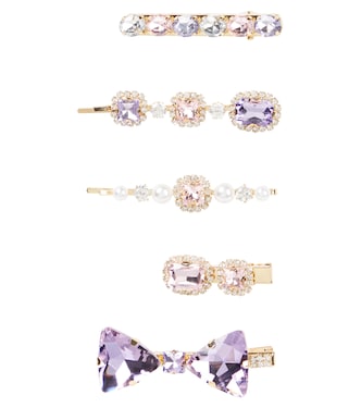 Set of 5 embellished bobby pins | Monnalisa