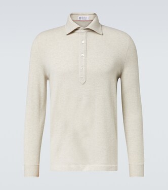 Cashmere polo sweater | Brunello Cucinelli