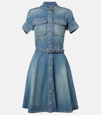 Denim shirt dress | McQueen
