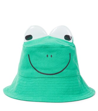 Frog cotton bucket hat | Stella McCartney Kids