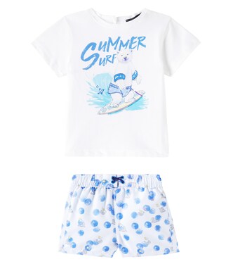Baby T-shirt and Bermuda shorts set | Monnalisa