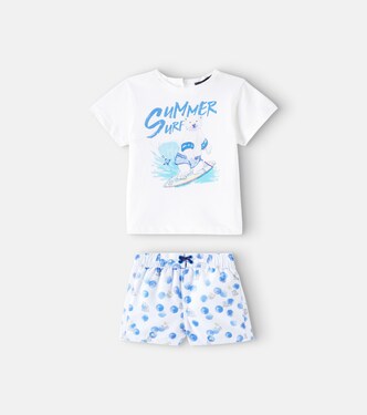 Baby T-shirt and Bermuda shorts set | Monnalisa