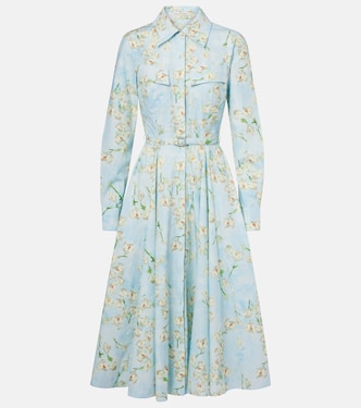 Hemdblusenkleid aus Baumwollpopeline | Emilia Wickstead