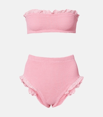 Peggy ruffled bikini | Hunza G