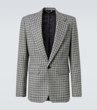 Checked wool suit jacket | Acne Studios