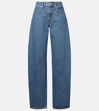 Tess Long low-rise wide-leg jeans | Slvrlake