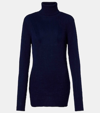 Ribbed-knit wool turtleneck sweater | Dries Van Noten