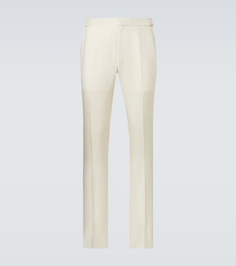 Silk slim pants | Tom Ford
