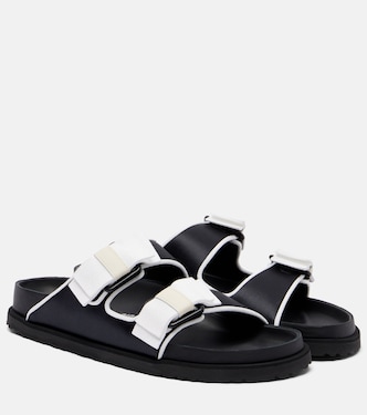 Arizona bow-detail satin sandals  | Birkenstock 1774