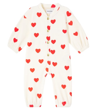 Baby printed cotton-blend onesie | Mini Rodini