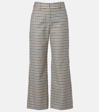 Michelle wool and cotton wide-leg pants | 'S Max Mara