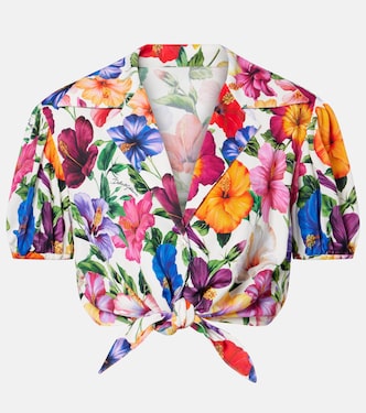 Top court à fleurs | Dolce&Gabbana