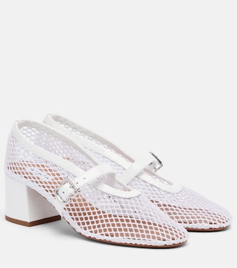 Babies mesh Mary Jane pumps | Alaïa