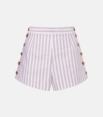 Elle pinstripe cotton shorts | Vivienne Westwood