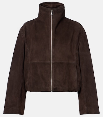 Jacke Etienne aus Veloursleder | Nour Hammour