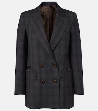 Everyday checked virgin wool blazer | Blazé Milano