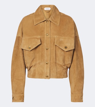 Suede blouson jacket | Versace