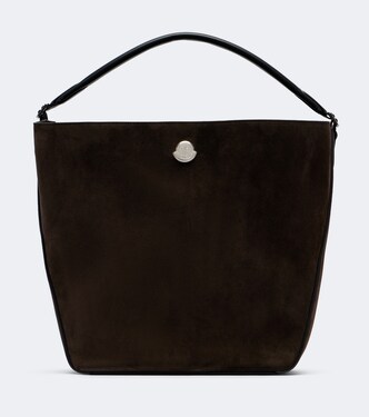 Carlo suede shoulder bag | Moncler