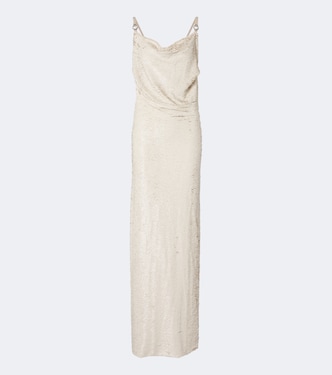 Maxikleid mit Pailletten | Coperni