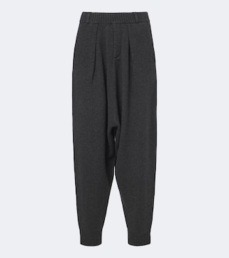 Wool and cashmere tapered pants | Coperni