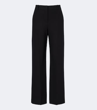 Silk and cotton wide-leg pants | Fendi