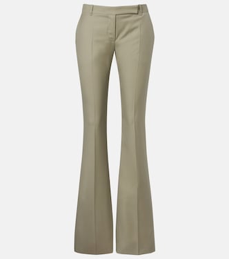 Pantalones flared de lana | McQueen