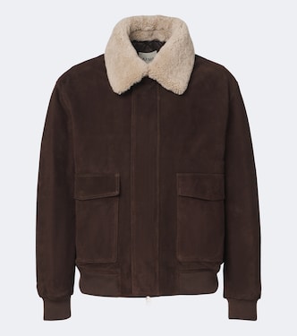 Blouson Bari aus Veloursleder mit Shearling | Arma
