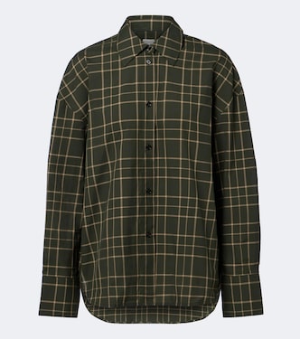 Camicia in cotone a quadri | Toteme