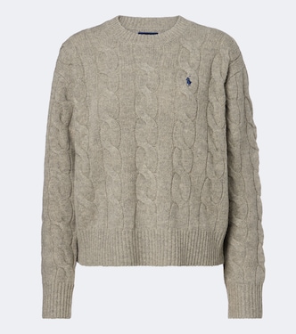 Cable-knit wool and cashmere sweater | Polo Ralph Lauren