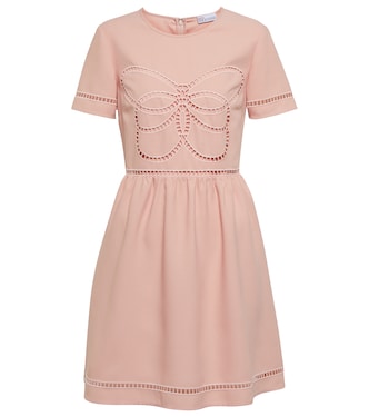 Robe à broderies anglaises | REDValentino