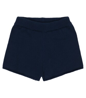 Easy cotton rib-knit shorts | The New Society