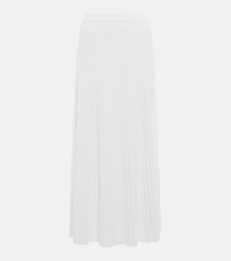 Tereja wool and silk midi skirt | Gabriela Hearst
