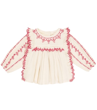 Baby Bluse Sybil aus Baumwolle | Louise Misha